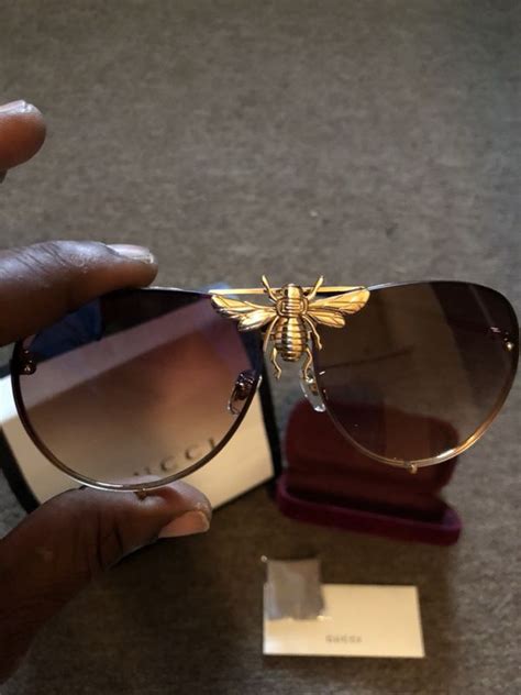 bumblebee gucci ring|Gucci sunglasses bee collection.